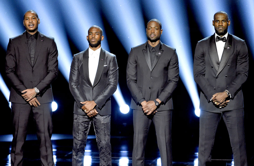 NBA Stars Open 2016 ESPYs With Moving Black Lives Matter Speech - E! Online